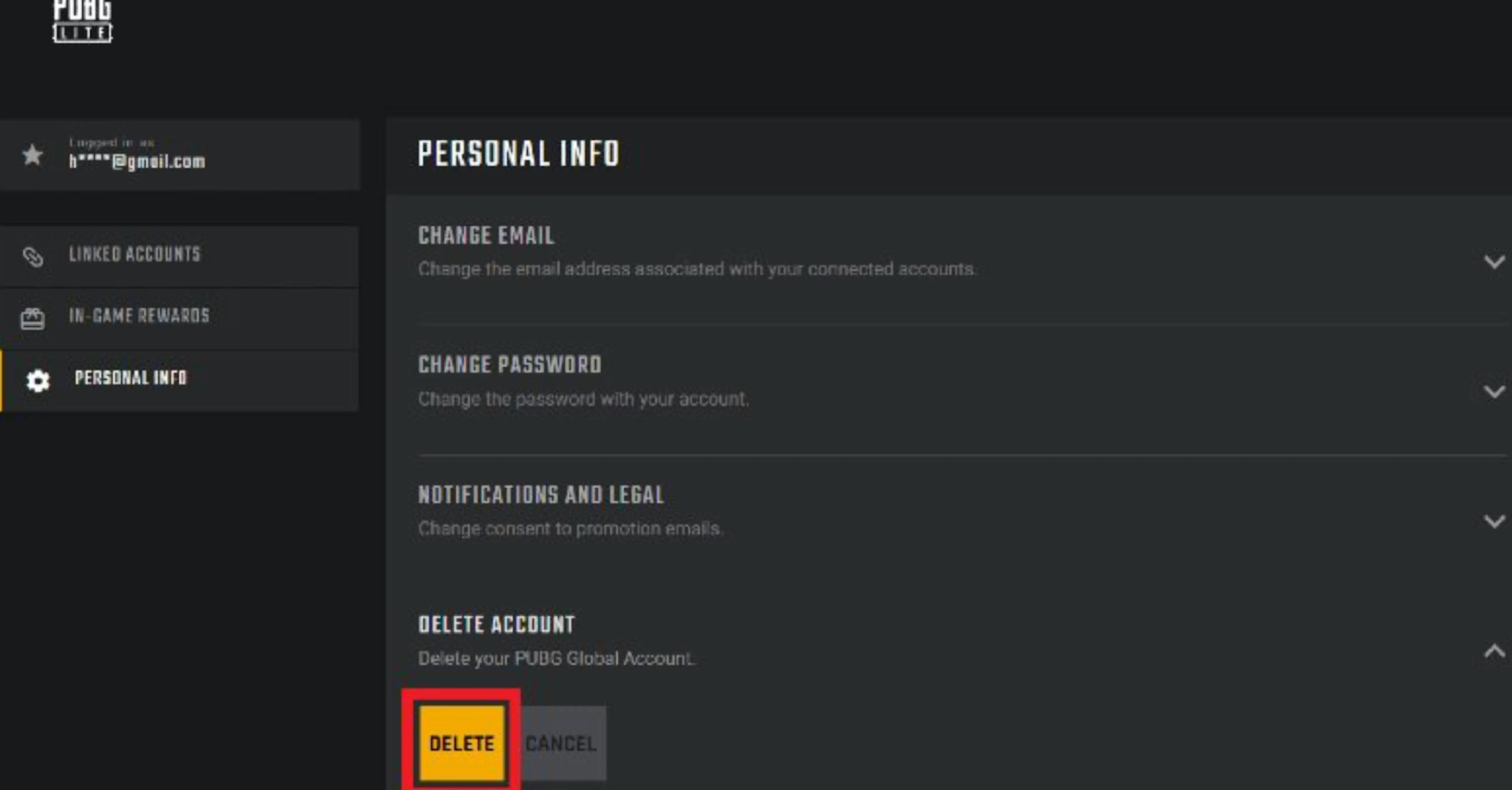 How to Delete Your PUBG Account